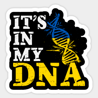 It's in my DNA - Ukraine Sticker